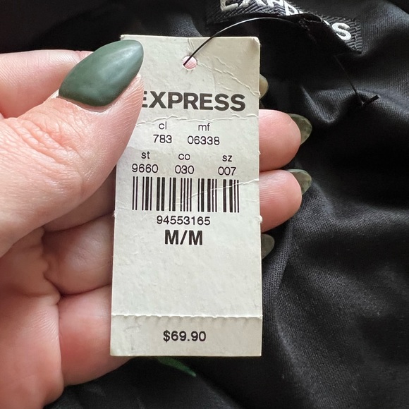 Express Long Sleeve Floral Romper, Medium, NWT - Picture 5 of 5